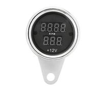 12V Metal Odometer Speedometer Digital Voltmeter Gauge Tachometer Motorcycle Instrument For Motorbike Scooter