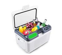12V Mini Fridge Dual Core Fast Cooling Mini Fridge for Bedroom 12L Mini Fridge Skin Care Dual Temperature Lock Long Coolness