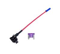 12V MINI SMALL MEDIUM Size Car Fuse Holder Add-a-circuit TAP Adapter With 10A Mini Standard Blade 5Pcs(Micro,10A)