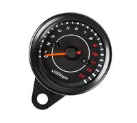 12V Motorbike Speed Meter Tachometer Guage With LED Screen High Visibility Display Suitable For All Weathers Conditions Outdoor Sports Motorcycle Gear