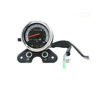 12V Motorcycle Odometer Speedometer Tachometer Dual Speedo Meter For Cafe Racer Mile Meter Gauge