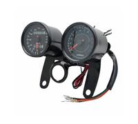 12V Motorcycle Speedometer Tachometer Dual Gauge Kit For All Tradition Equipment Accessories Speedometer