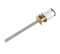 12V N20 Gear Motor Ball Screw Speed Reduction Motor High Precision M4x55mm Lead Screw for DIY Robotics and Automation Projects (60RPM)