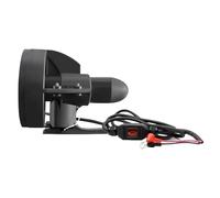 12v Paddle Board Electric Motorized Fin with Button Control, 288W Underwater Thruster, Up to 2 Hours, Electric Surfing Fin Kit Water Thruster for Fishing & Water Adventures, Battery Not Include