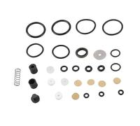 12v Pcp Air Compressor Replacement Parts 30mpa Pcp Air Compressor Repair Kit Metal PVC Sealing Ring Set Piston Ring Set High Pressure Pump Kit for Home Workshop