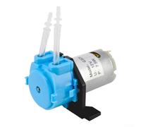12V Peristaltic Pump Dosing Head for Aquarium Liquid Feeding | CW and Flow Control | Self-Priming Miniature Water Pump for Experimental | Pharmaceutical and Biotech Use(Blue)