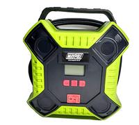 12V Portable Compact Air Compressor Tyre Inflator Digital High Speed Inflation Maypole MP7950