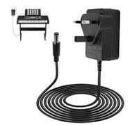 12V Power Adapter for Keyboard piano keyboard charger for DC/AC 12V 2A Power Supply Charger for PSR DGX YPG YPT DD, EZ, P Series Electronic Piano 1.5m Cable