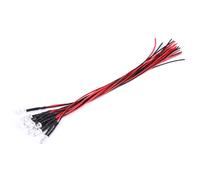 12V Prewired Light Emitting Diodes 5mm Ice Blue