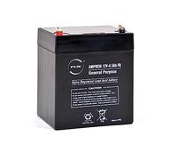 12V Rechargeable Lead Acid Battery 4.5Ah | 12 Volt General Purpose Battery for Alarms, Emergency Lighting, UPS Backup & Security Systems