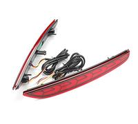 12V Red Car Rear Bumper Reflector Lights For Hyundai For Xcent I10 2018 LED Driving Brake Turn Singal Tail Lamps High Low Beam Rear Tail Brake Light(Dual function)