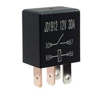 12v Relay 4 pin 30A, Universal JD1912 Safety Relays Multi-Purpose Automotive Car Starter Switch Relay for Truck Car Motorcycles Boat Fans Oil Pumps, Operating Temperature from -40 to 85 Degree