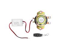 12V Remote Control Battery Disconnect Switch 433MHZ Power Off Switch with 180A Silver Contacts Manual Override for Car Truck Agricultural Vehicle Excavator Loader 5.0T Load - to 80