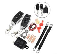 12V Remote Disconnect Switch for Vehicles 250A Capacity Ensures Battery Protection