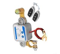 12V Remote for battery Disconnect Switch with Manual Override | Wireless Remote Master Kill Switch, Compact Vehicle for Circuit Breaker for Auto Electrical Safety