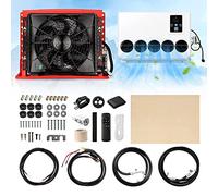 12V Rv Air Conditioner, 12V Dc Air Conditioner Unit, Universal Car Split Air Conditioner For Truck Rv Bus Excavator Agricultural Vehicle Construction Vehicle Car No Fuel Consumptio
