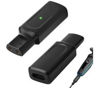 12V Shaver Charger Type-C Adapter Charging Bra-un Beard Trimmer Charger Converter for Braun Series 3 5 7 9 6 1 XT5 Electric Razor, Portable USB-C Shaver Charger Replacement (Cable Excluded)