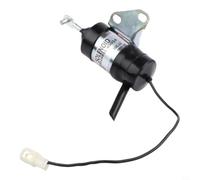 12V Shut Off Solenoid for Kubota Tractor Engine Stop Valve, For Denso Style Replacement Part for Mini Excavator and Turn Mower, Heavy Duty Steel Alloy