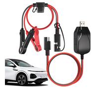 12V Smart Motorcycle Battery Charger, Portable USB Battery Maintainer Trickle Charger, Automatic Charging Device for Car Marine Boat RV ATV Tractor Trailer Automotive Outdoor Use