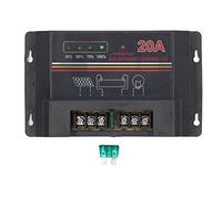 12V Solar Controller 20A / 30A | High - Speed Microprocessor & Data Transmission | Multiple Protections for Solar Panels / Street Lights / Boats (20A)