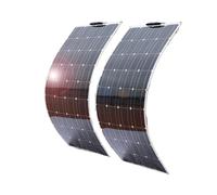 12V Solar Panel Kit 450W 300W 150W Battery Charger Flexible Photovoltaic Panel System for Home Car Boat Camping Travel Outdoor Highly Efficient Energy-Saving(300w)