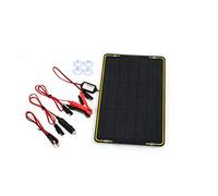 12V Solar Powered Panel Car Caravan Battery Trickle Charger Maintainer with built in Regulator