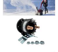 12V Solenoid Relay Kit, Snow Plow Power Relay, Liftgate Switch Relay, for Hydraulic Equipment Featuring Heavy Duty Contactor and Suitable for Multiple Applications Including Dump Trailers