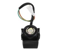 12V Starter Relay Solenoid for Dirt Bike Scooter Black Plastic Alloy | Waterproof and corrosionproof housing, easy to install, fast engine ignition, universal engine start relay