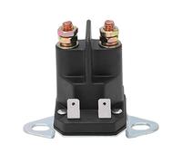 12V Starter Solenoid Relay, Brass Coil Silver Plated Contact Magnetic Switching Relay for Lawn Mower, ATVs, Snowmobiles, Garden Tractors