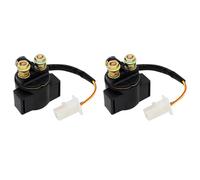 12V starter solenoid Universal starter relay Motorcycle Starter Solenoid Relay Fit For Yamaha BW200 BW350 FJ600 SR185 Exciter SR 250 SRX 250 TT225 TTR 225 TTR250(2 pcs)