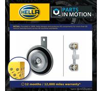 12v Std Disc Horn 400hz 3AL002952-811 Hella 1367310 1367312 61331367310 E120011