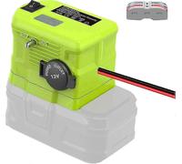 12V step down converter for Ryobi 18V battery with cigarette lighter adapter power wheels DC to DC buck transformer 10A max 95 efficiency