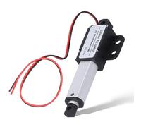 12V Stroke Micro Linear Actuator,High Speed 8mm/S Electric Linear Motion Actuator with T Screw Rod and Limit Switch for Medical, Industrial, Agricultural Machinery, Catering (30mm-8mm/S-70n)