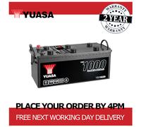 12V Super Heavy Duty Commercial Battery, 180Ah 1100CCA, Yuasa YBX1629