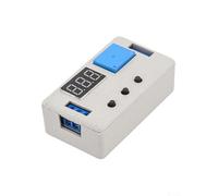 12V Timer Relay Adjustable 0.1s to 999 Min Digital Delay Relay with LED Display Multi Signal Trigger Energy Efficient 50mA Robust for PLC DIY
