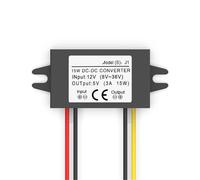 12V to 5V DC-DC Converter Modul Converter (8V~36V Input, 1A/2A/3A Output), Voltage Power Converter(Blue)