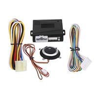 12V Universal Car Engine Push Start Stop Button, Remote Starter Ignition System with 6 - Pin Plug for Most 12V Vehicles, One - Click Start and Auto Shut - Off After 10 Minutes