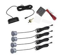 12V Universal Car PDC Parking Distance Control Parktronic Sensors Radar Monitoring LED Visible Kit Off Road 4x4 Auto Accessories Car Reversing Sensors(Gray)