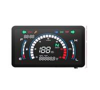 12V Universal Digital Motorcycle Speedometer RPM Dashboard Full Meter Assy For Ho&n&da EX5 Dream/EX5 Ipowe