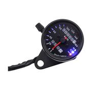 12V Universal Motorcycle Speedometer Odometer With Blue L E D Turn Signal Headlight Indicator Motorbike Gauge Digital Dash Digital Speedometers
