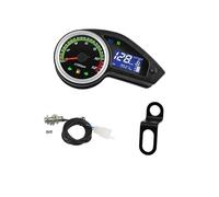12V Universal Motorcycle Speedometer Tachometer Digital Instrument Odometer Moto Dashboard For CG GY200 250