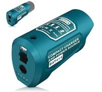 12V USB Power Charger Adapter with type-c Port & DC 12V Outlet,Power Source for Bosch Professional GBA 10.8V/12V Battery Adapter for D-70745 BAT411 BAT411A BAT412 BAT412A BAT414 BAT420 1600A00X7H