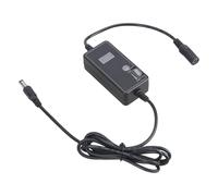 12V Variable Speed Controller With Temperature Display 5.5x2.1mm Male To Female Motor Controller For Cooling Fan Adjustable Regulator For Blower Fan