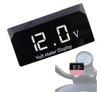 12V Voltage Meter Motorcycle Led Display Voltmeter
