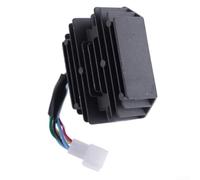 12V Voltage Regulator CH15589 Compatible With for kubota B2710HSD B2910HSD - Robust Alternator Control Unit 6-Pin Connector Black Finish Agricultural Machinery Standard Fit