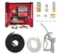 12V Wall Mounted Diesel Transfer Fuel Pump Kit 12V - With Fuel Meter