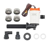 12V Water Circulation 50dB Mount For Boats Off-shore Fishing And Aquaculture Stainless Filter Boat Water