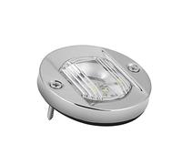 12V Waterproof Marine Boat Light LED Navigation Stern Lights Yacht Transom Light, White Stainless Steel Sailing Lights for Boats LED Boat/Yacht Spare Parts