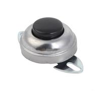12V Waterproof Push Button SwitchCar, Boat,ATV, UTV, Cart, Engine Starter Control, Momentary Flush Mount ABS Metal Build with Screw Terminals