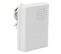 12V Wired Electronic Doorbell with 90dB Ringtone - Hassle-Free, Durable Access Control Solution for Home and Hotel (White)